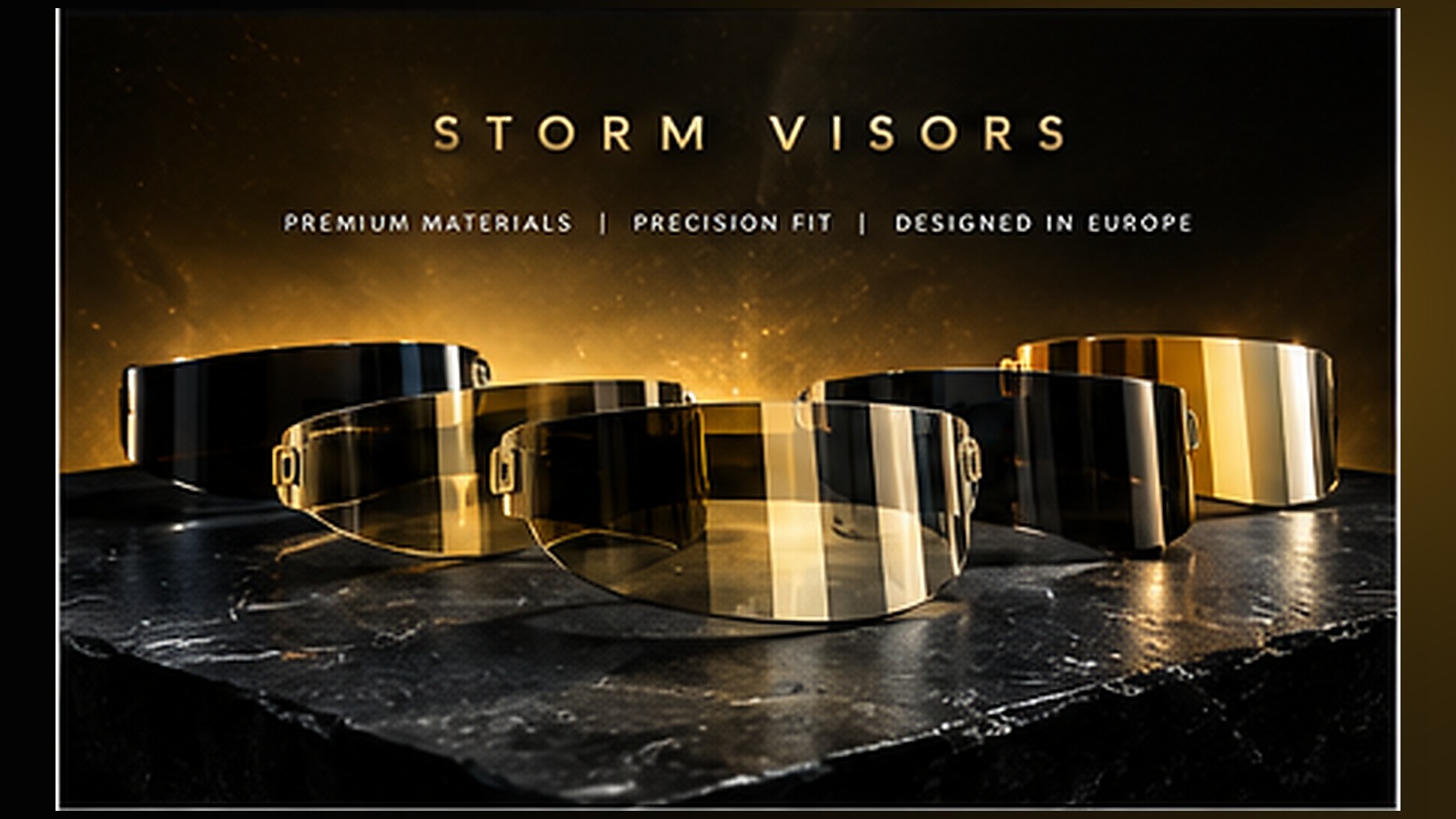 Storm Visors visor collection showcase