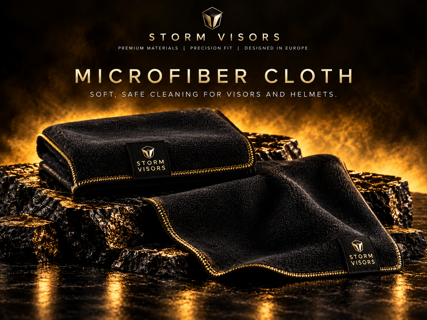 Storm Visors microfiber cloth